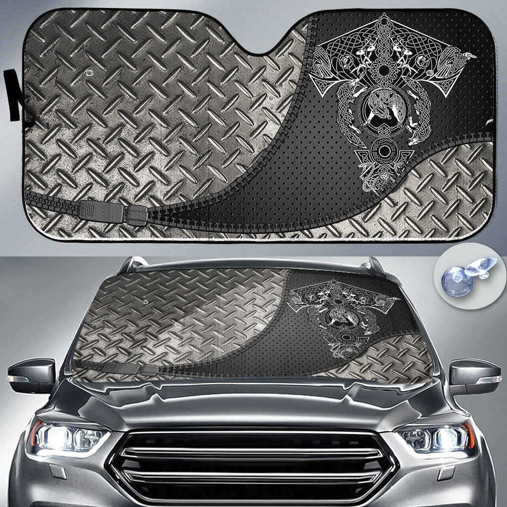 viking-auto-sun-shades-fenrir-wolf-tattoo-style-auto-sun-shades