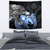 Viking Tapestry - Fenrir and Moon RLT12 - Wonder Print Shop