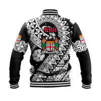 Fiji Day Baseball Jacket Masi Kesa Black Style LT9 - Wonder Print Shop