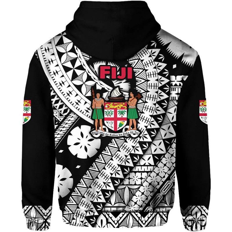 Fiji Day Hoodie Masi Kesa Black Style - Wonder Print Shop