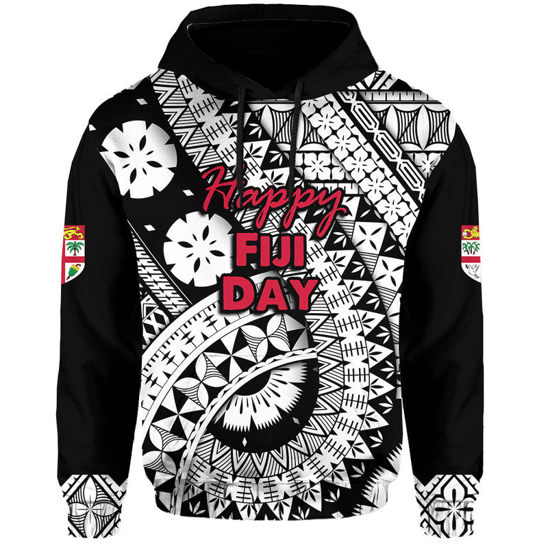 Fiji Day Hoodie Masi Kesa Black Style - Wonder Print Shop