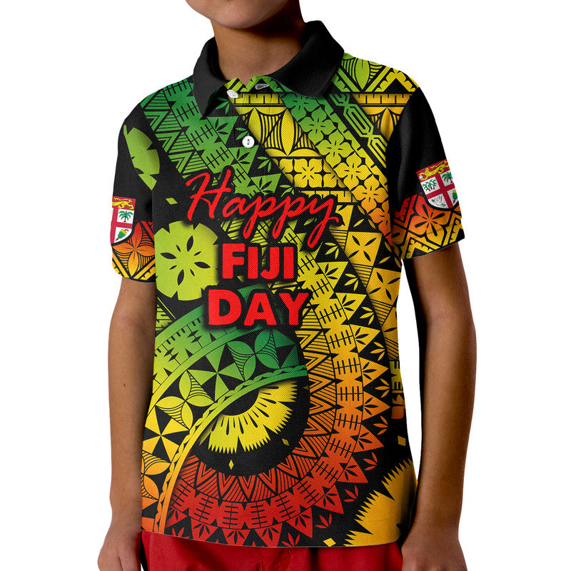 Fiji Day Polo Shirt Masi Kesa Reggae Style - Wonder Print Shop