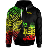(Waisea.V. Iloilokula) Fiji Hoodie Flash Style Reggae - Wonder Print Shop