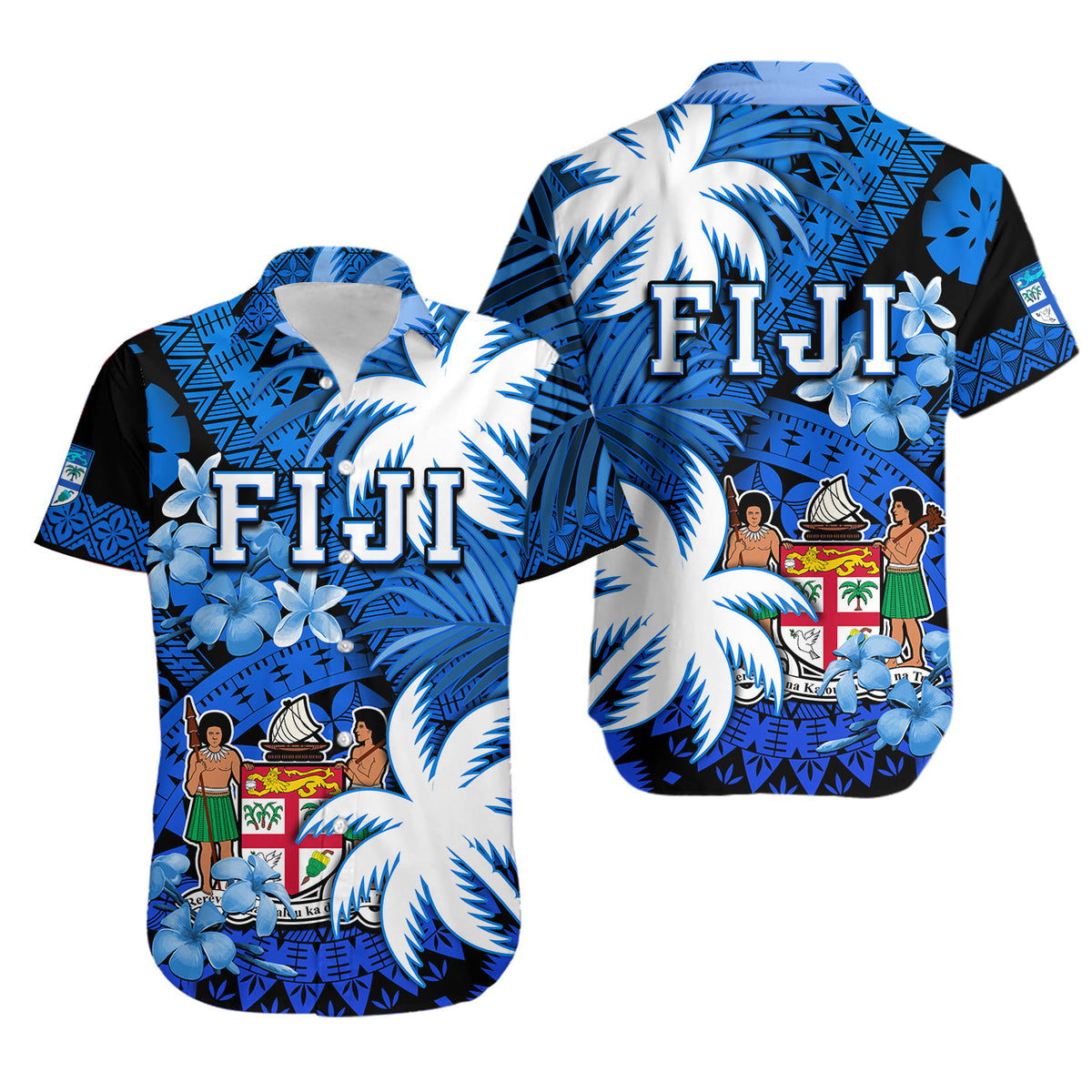 fiji-coat-of-arms-hawaiian-shirt-masi-tapa-mixed-palm-tree-no2-blue-version-lt9