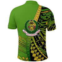 Tonga Fire And Emergency Services Polo Shirt Polynesian Minimalist Style - Wonder Print Shop