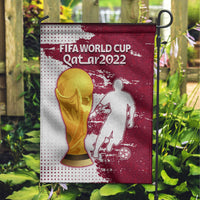 Qatar Football WC 2022 Flag The Maroon Flag Style - Wonder Print Shop