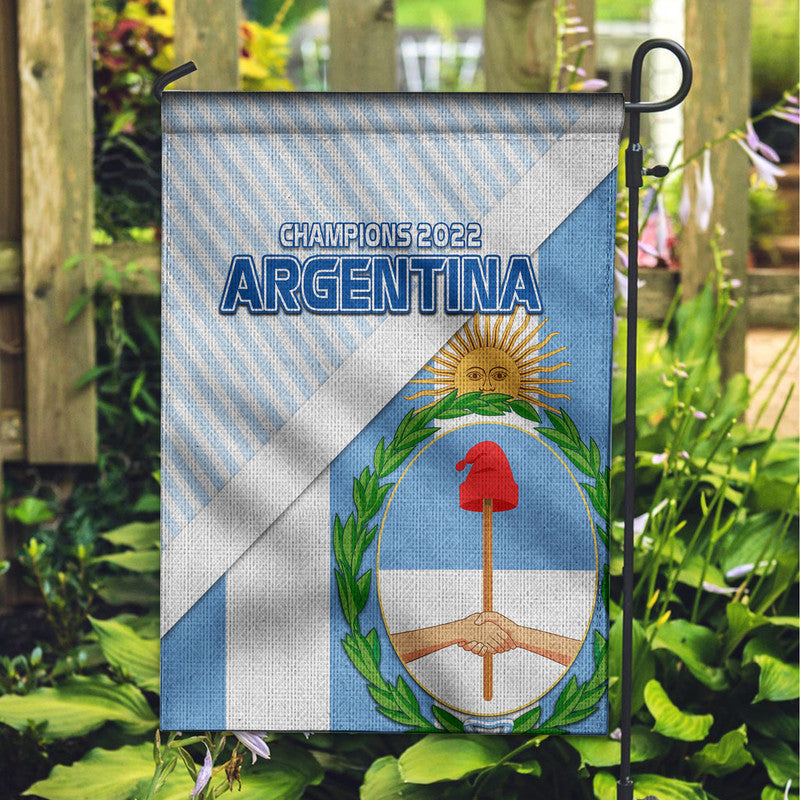 Argentina Champions World Cup 2022 Flag La Albiceleste Sol de Mayo No2 - Wonder Print Shop