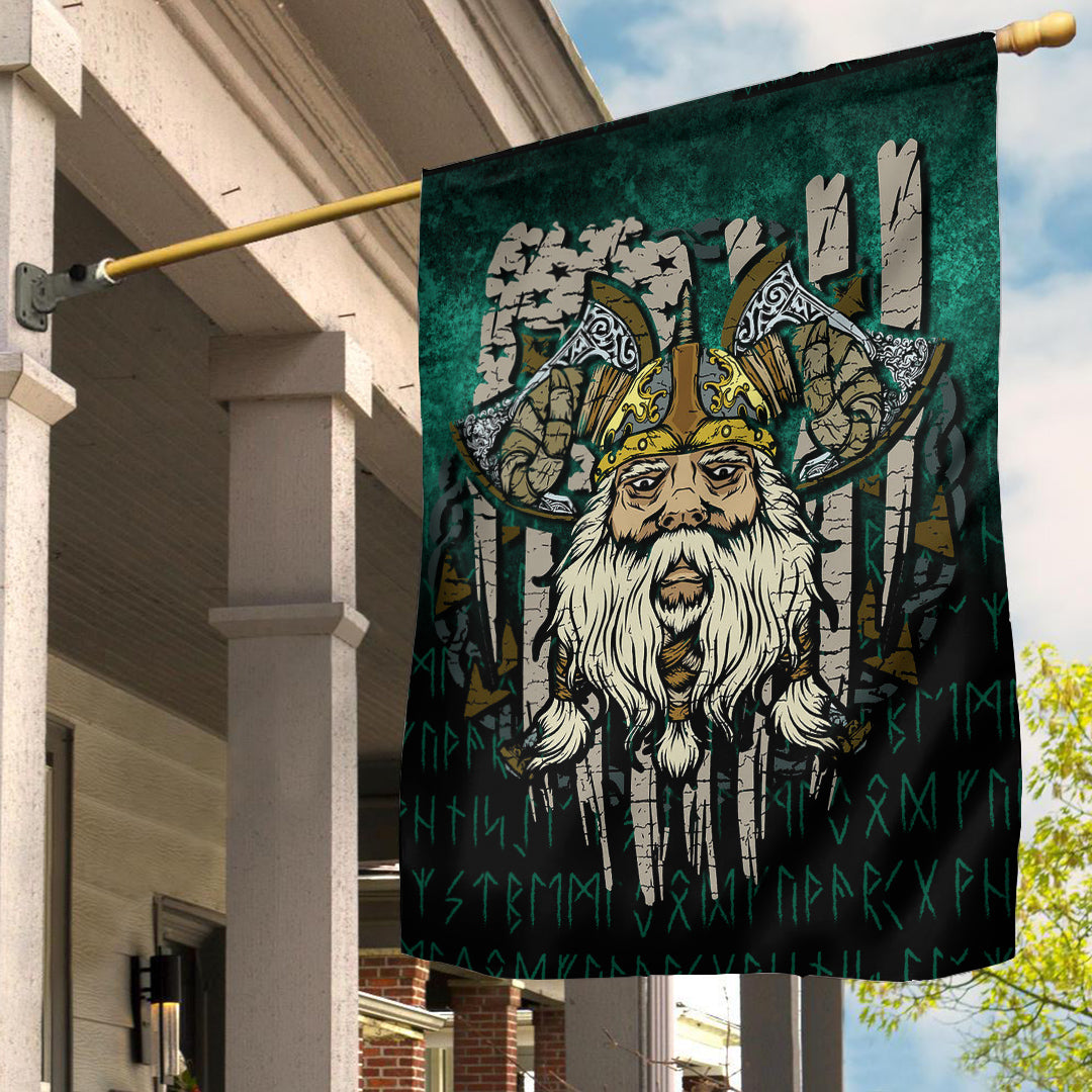 Viking Flag America Odin Flag RLT12 - Wonder Print Shop
