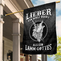 Viking Flag Lieber Ein Wolf Odins Als Ein Lamm Gottes Flag RLT12 - Wonder Print Shop