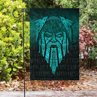 Viking Flag Eye of Odin Cyan Version Flag RLT12 - Wonder Print Shop