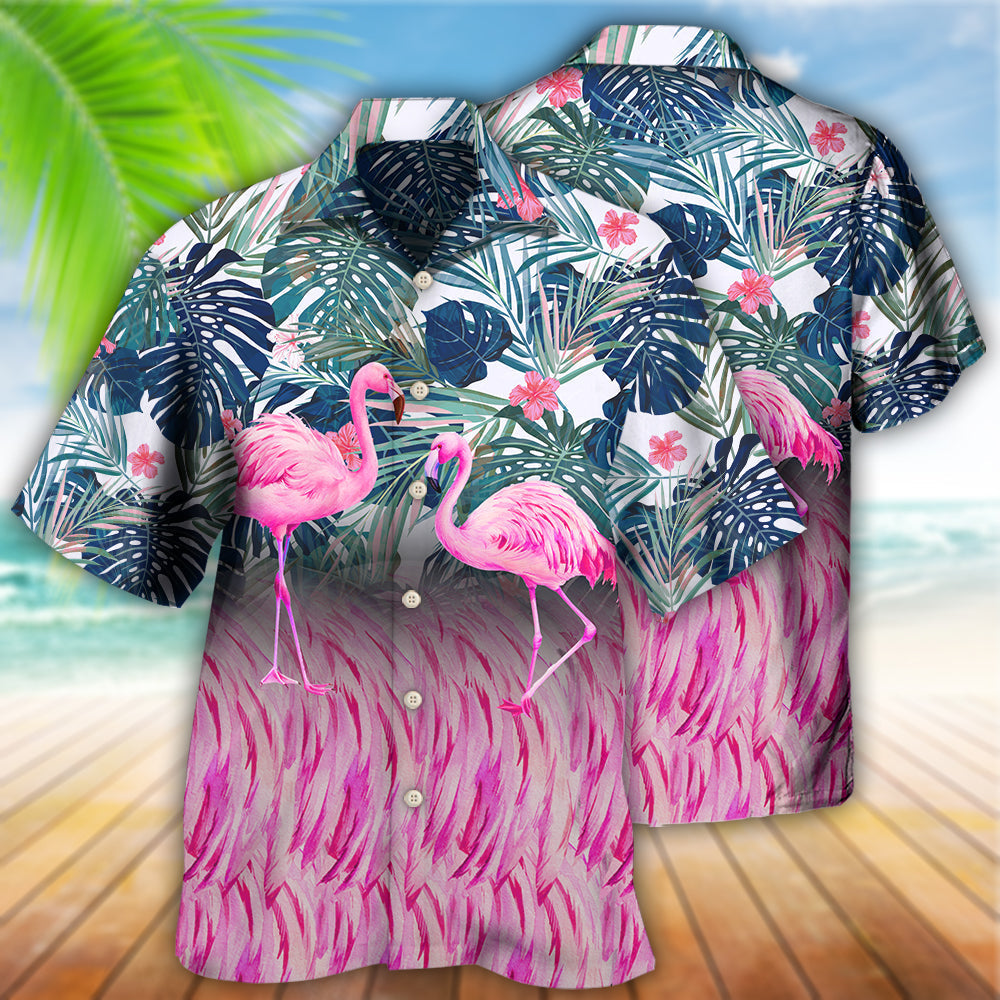Flamingo Pink Flamingo Lover Hawaiian Shirt - Wonder Print Shop
