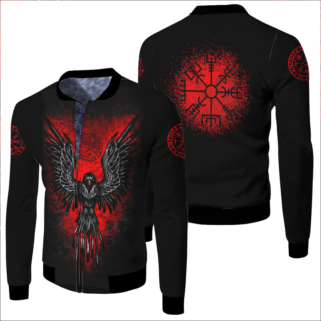 viking-viking-raven-vegvisir-fleece-winter-jacket