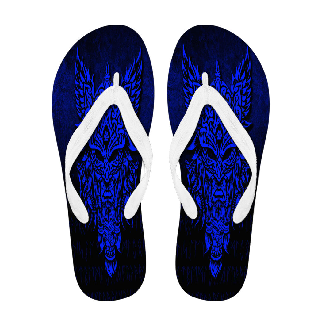viking-flip-flops-odin-the-allfather-asgard-god-and-chief-of-aesir-blue-version-flip-flops