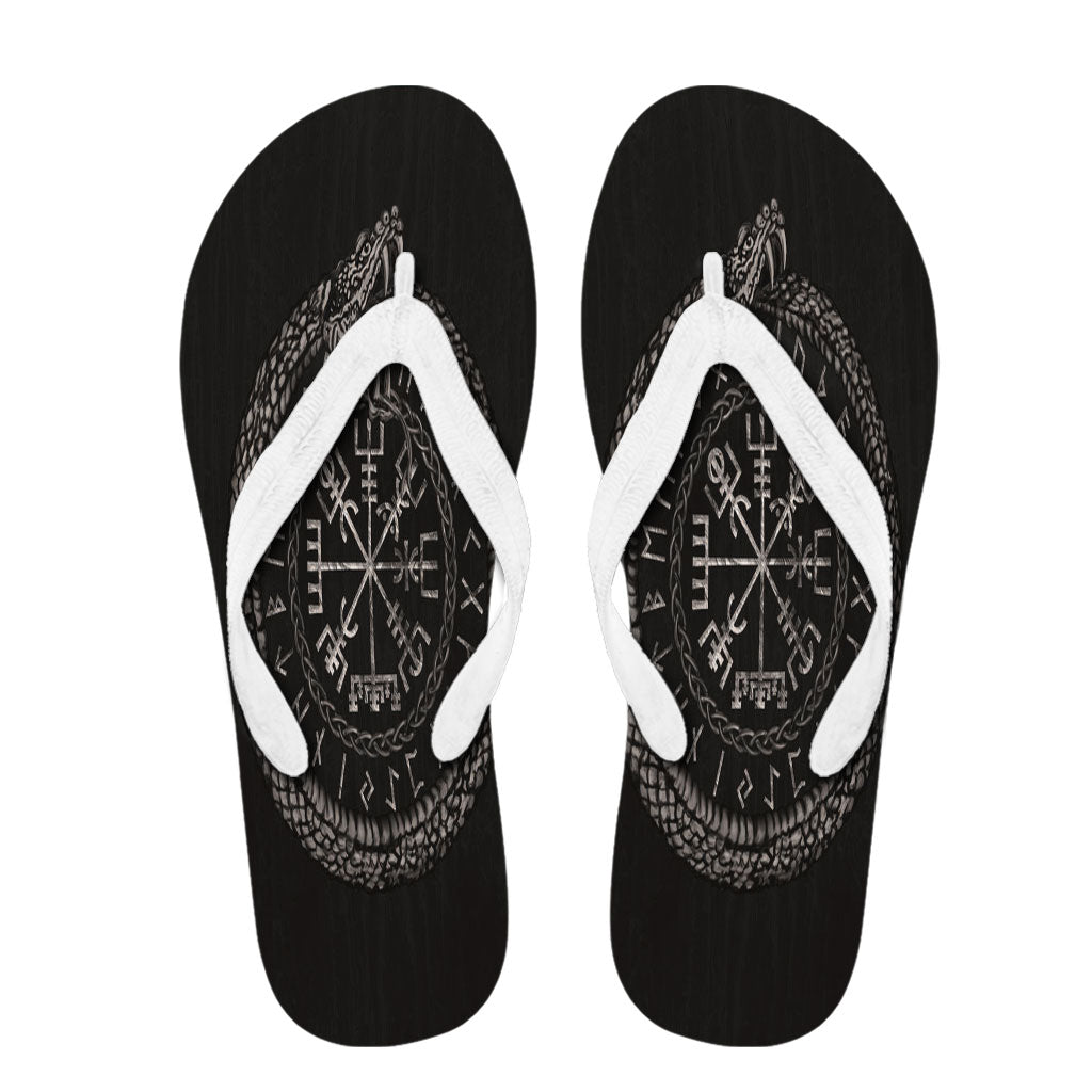 viking-flip-flops-viking-vegvisir-with-ouroboros-and-runes-flip-flops
