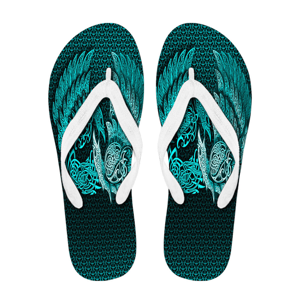viking-flip-flops-ragnarok-huginn-muninn-cyan-version-flip-flops