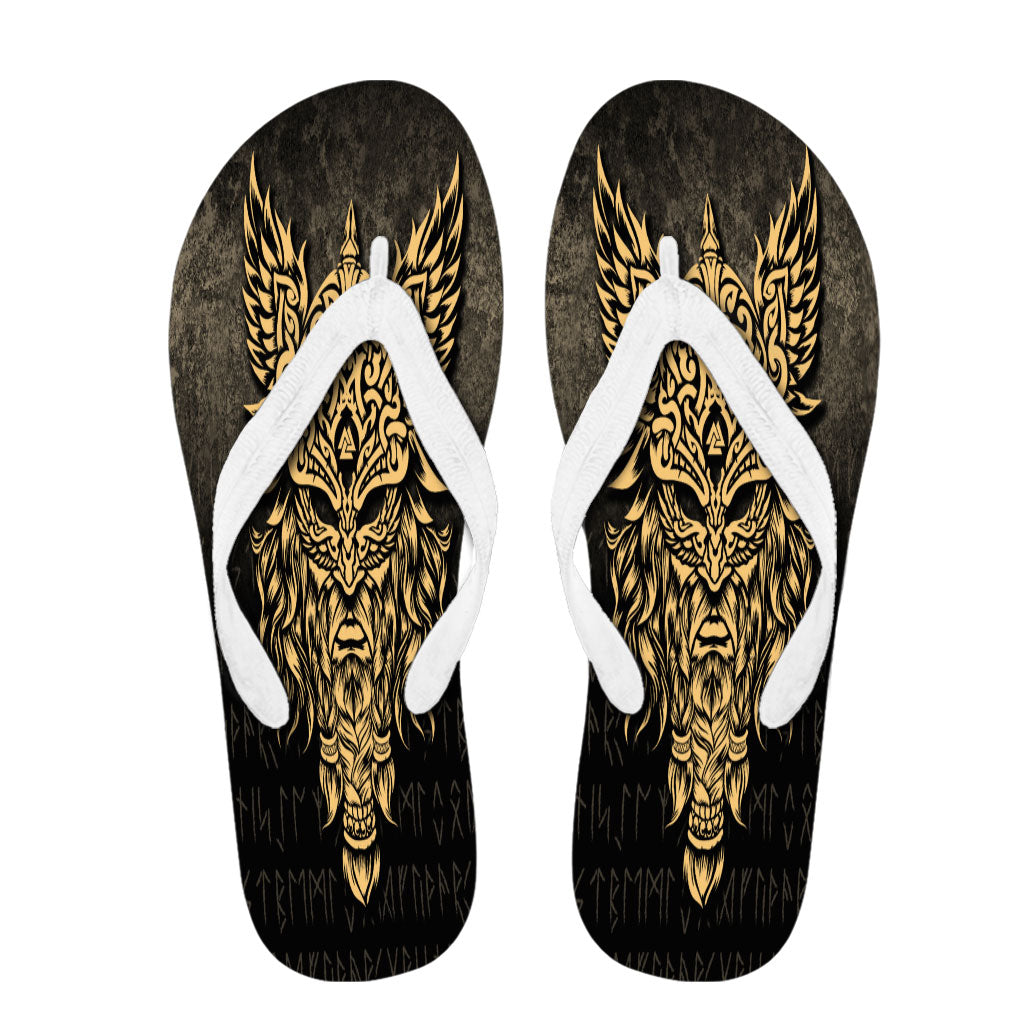 viking-flip-flops-odin-the-allfather-asgard-god-and-chief-of-aesir-gold-version-flip-flops