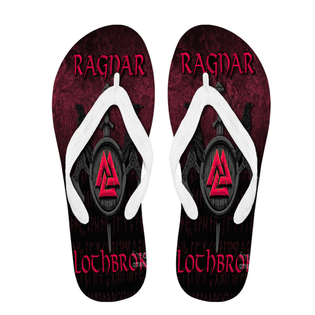 viking-flip-flops-ragnar-lothbrok-ragnar-lodbrok-viking-warrior-red-version-flip-flops