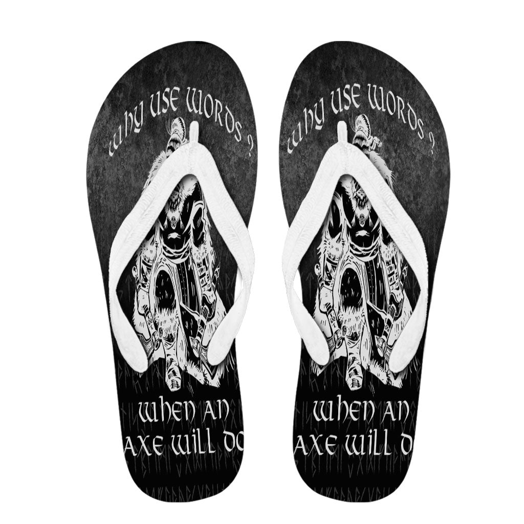 viking-flip-flops-why-use-words-when-an-axe-will-do-flip-flops