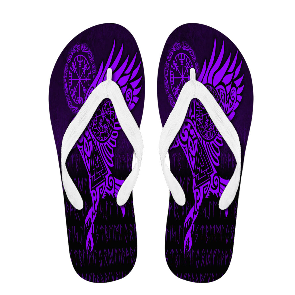 viking-flip-flops-raven-vegvisir-tattoo-purple-version-flip-flops