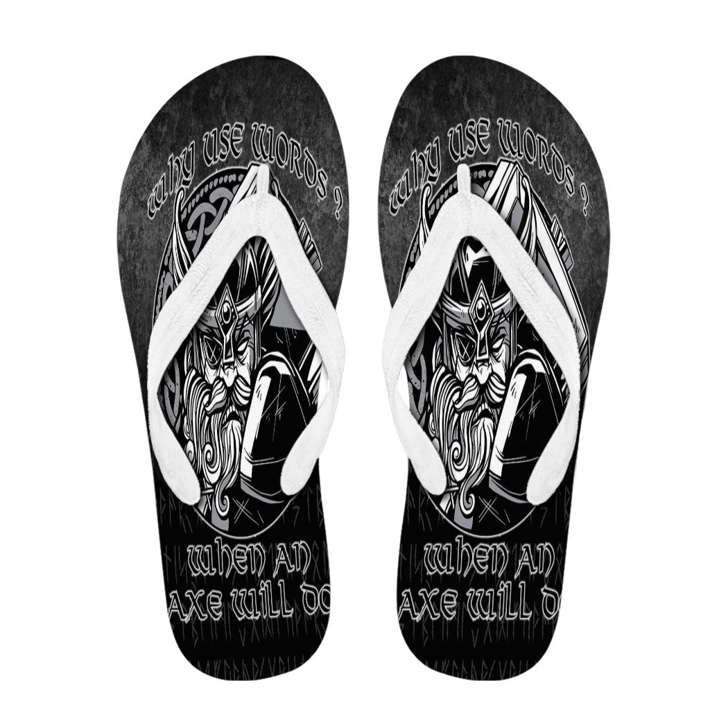 viking-flip-flops-why-use-words-when-an-axe-will-do-flip-flops
