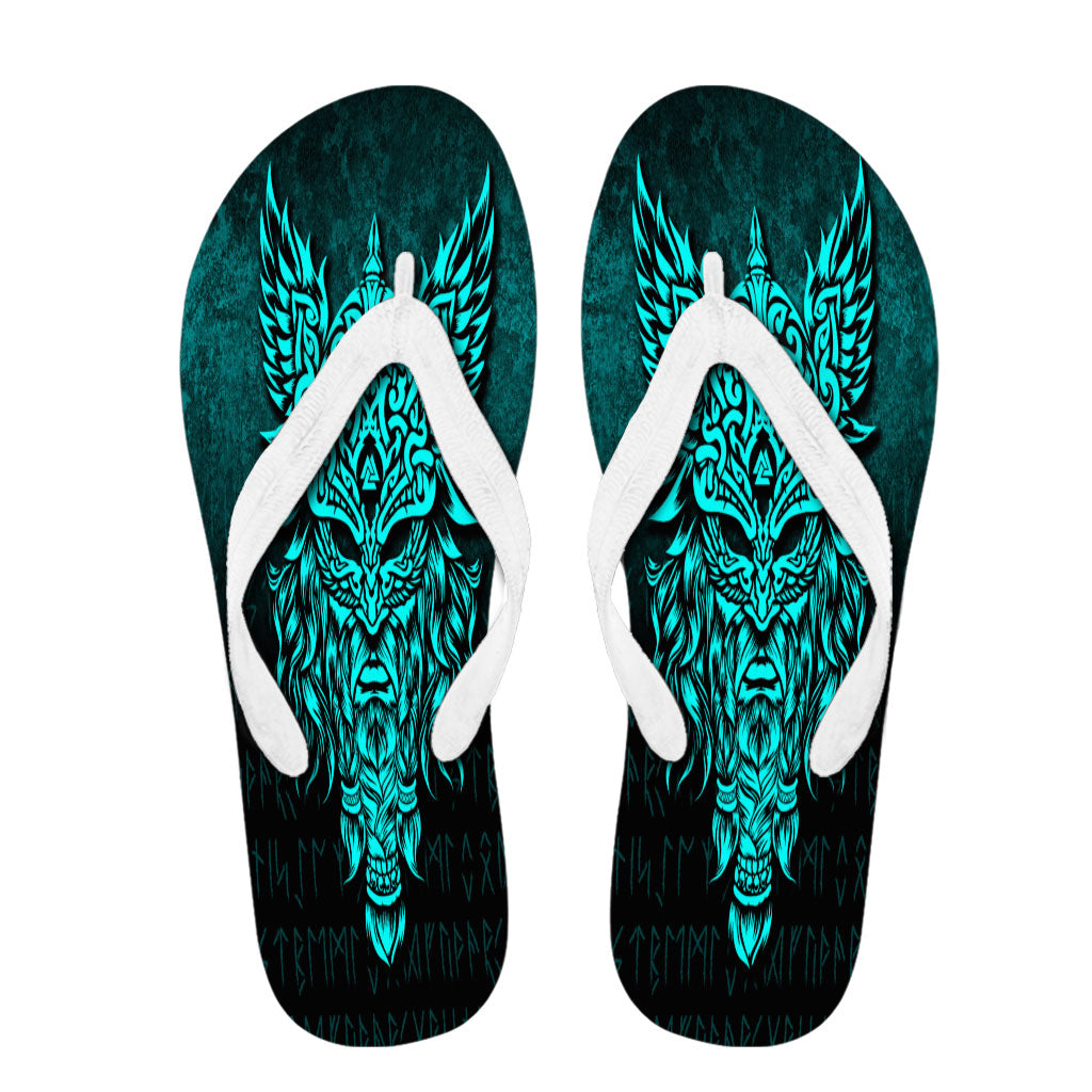 viking-flip-flops-odin-the-allfather-asgard-god-and-chief-of-aesir-cyan-version-flip-flops