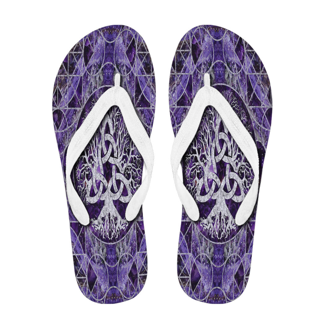 viking-flip-flops-tree-of-life-with-triquetra-amethyst-and-silver-flip-flops