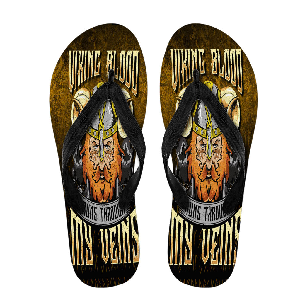 viking-flip-flops-viking-blood-runs-through-my-veins-flip-flops