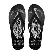 viking-flip-flops-why-use-words-when-an-axe-will-do-flip-flops