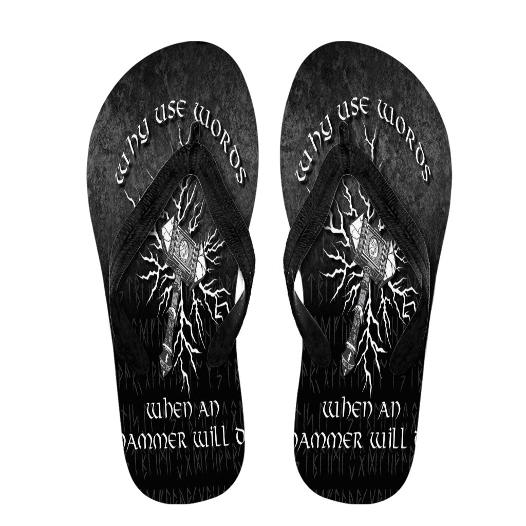 viking-flip-flops-why-use-words-when-an-hammer-will-do-flip-flops