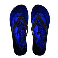 viking-flip-flops-fenrir-viking-3d-tattoo-blue-version-flip-flops