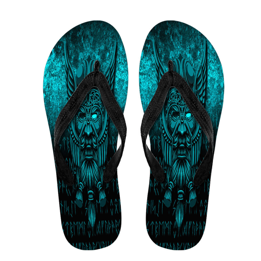 viking-flip-flops-viking-odin-allfather-in-asgard-cyan-version-flip-flops