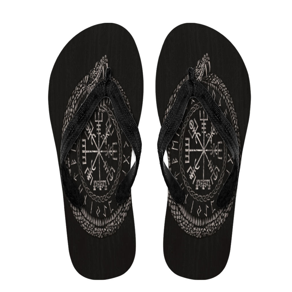 viking-flip-flops-viking-vegvisir-with-ouroboros-and-runes-flip-flops
