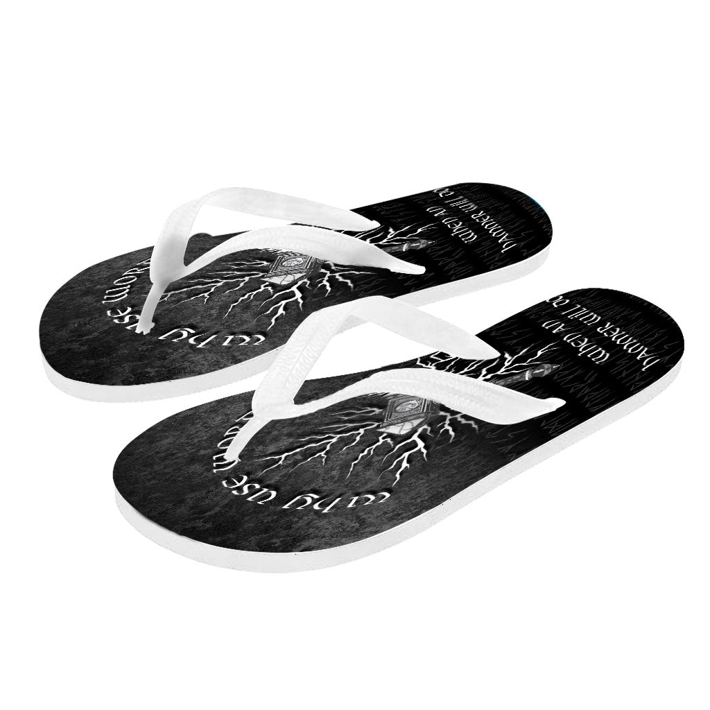 viking-flip-flops-why-use-words-when-an-hammer-will-do-flip-flops