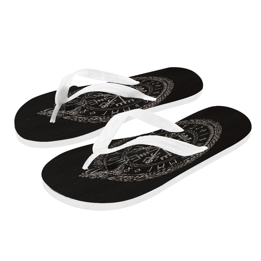 viking-flip-flops-viking-vegvisir-with-ouroboros-and-runes-flip-flops