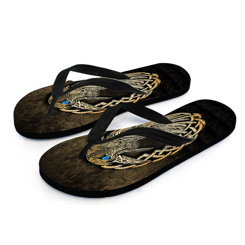 viking-flip-flops-vikings-raven-gold-version-flip-flops
