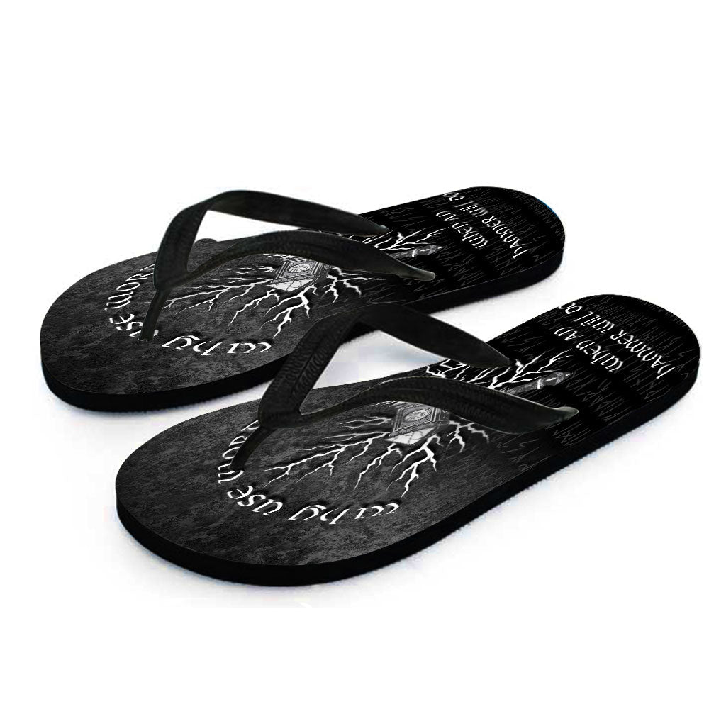 viking-flip-flops-why-use-words-when-an-hammer-will-do-flip-flops