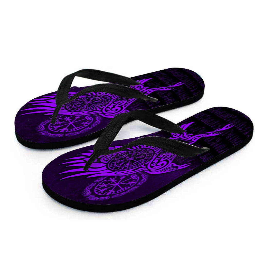 viking-flip-flops-raven-vegvisir-tattoo-purple-version-flip-flops