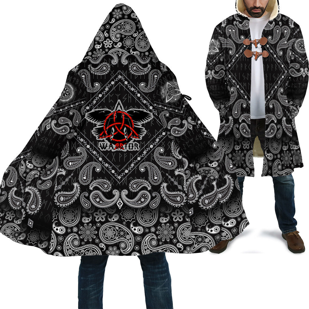 viking-cloak-flying-ravens-two-swords-with-bandana-paisley-style