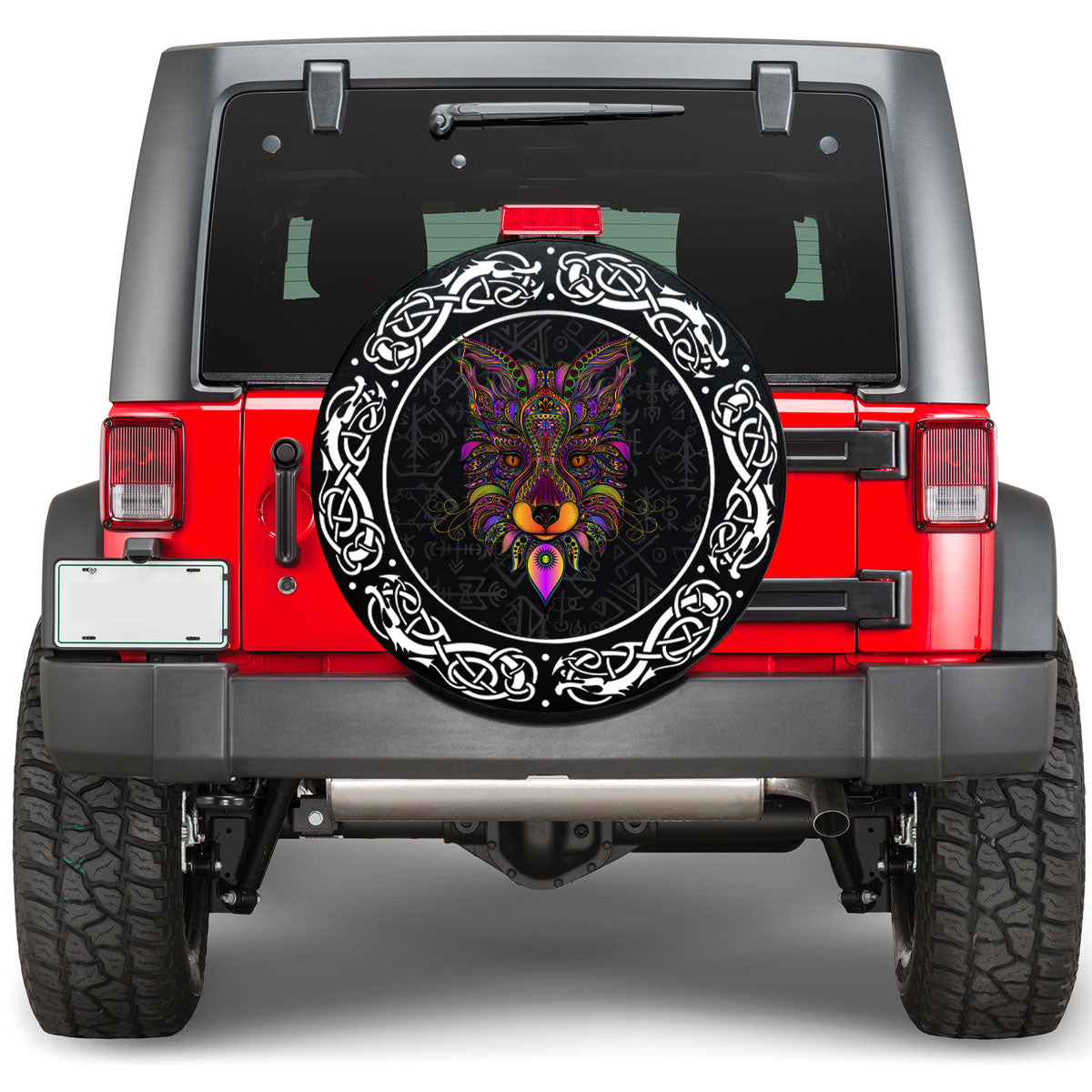Viking Fox Viking Spare Tire Cover RLT12 - Wonder Print Shop
