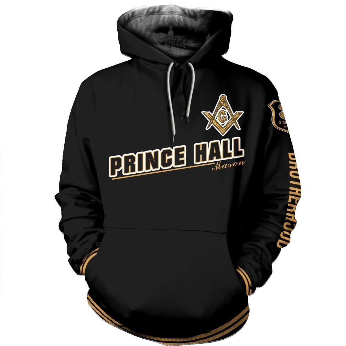African Hoodie Freemasonry Hoodie Simple 6 Style - Wonder Print Shop