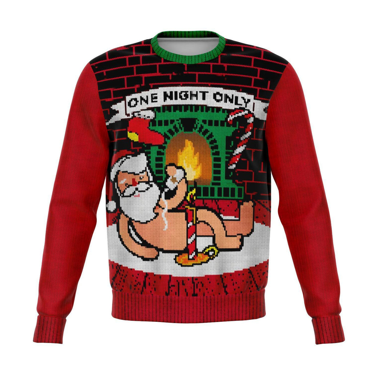 One Night Only Ugly Christmas Sweater - Wonder Print Shop