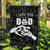 Viking Dad Flag Happy Fathers Day Style Runes and Mjolnir LT13 - Wonder Print Shop