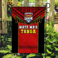 Tonga Rugby Flag Mate Maa Tonga Pacific Ngatu Black - Wonder Print Shop