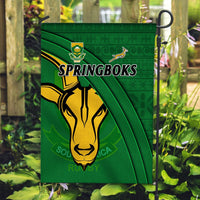 South Africa Rugby Flag Bokke Springbok With African Pattern Stronger Together - Wonder Print Shop