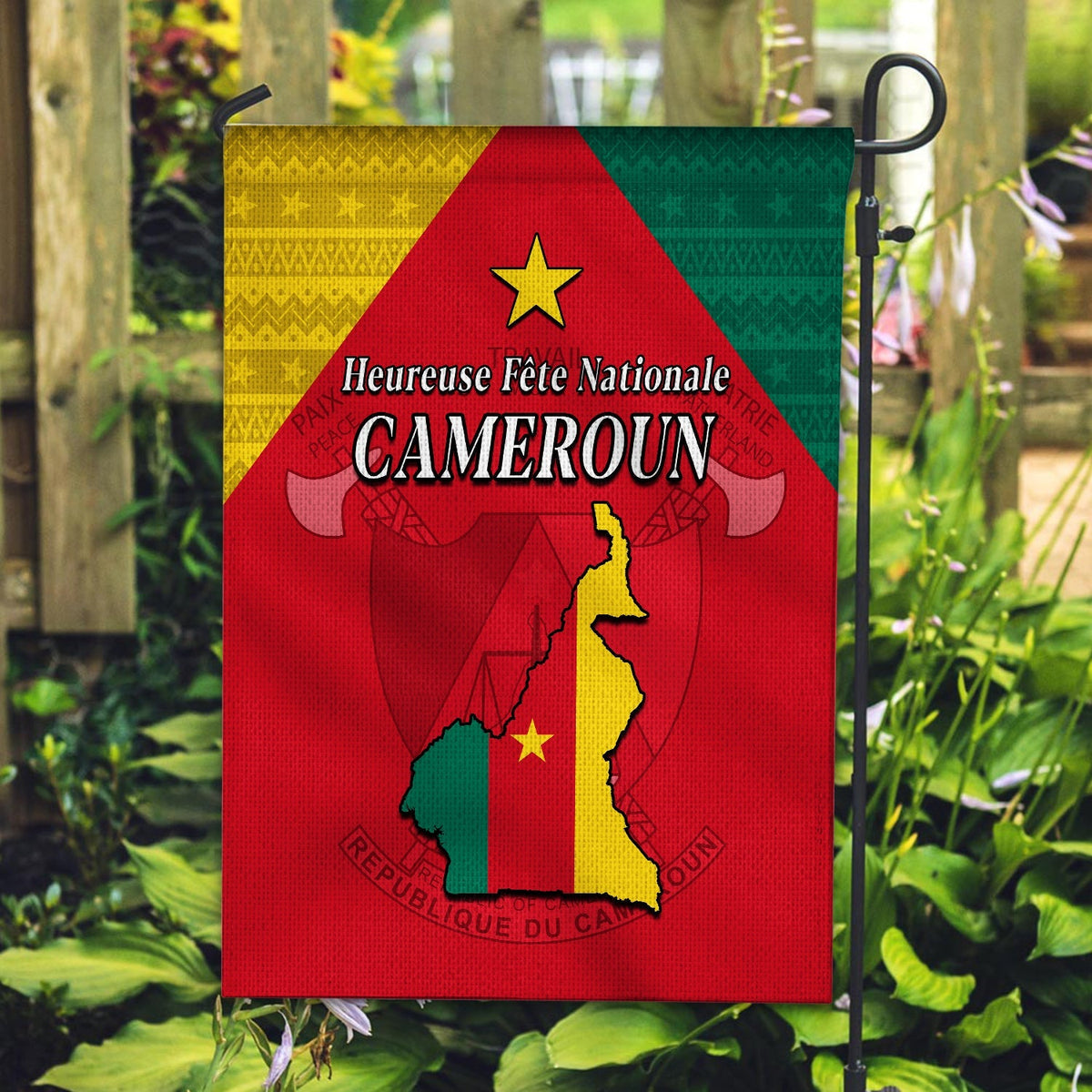 Cameroon Flag Independence Day Cameroonians Pattern LT13 - Wonder Print Shop