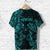 Gemini Zodiac Polynesian T Shirt Unique Style Turquoise LT8 - Wonder Print Shop