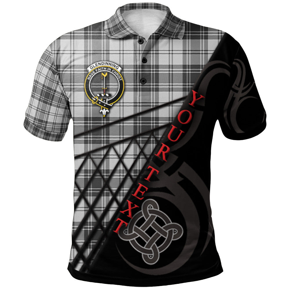 scottish-glendinning-clan-crest-tartan-polo-shirt-pattern-celtic