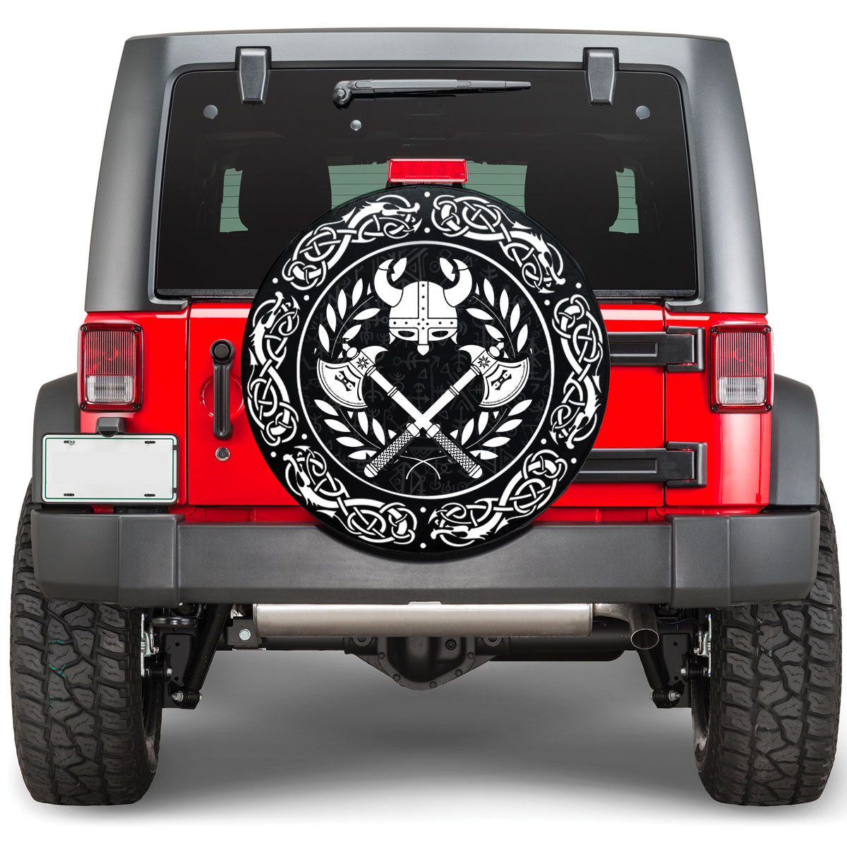 Viking Glory Stencil First Variant Viking Spare Tire Cover RLT12 - Wonder Print Shop