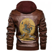 Viking God Odin Leather Jacket RLT12 - Wonder Print Shop