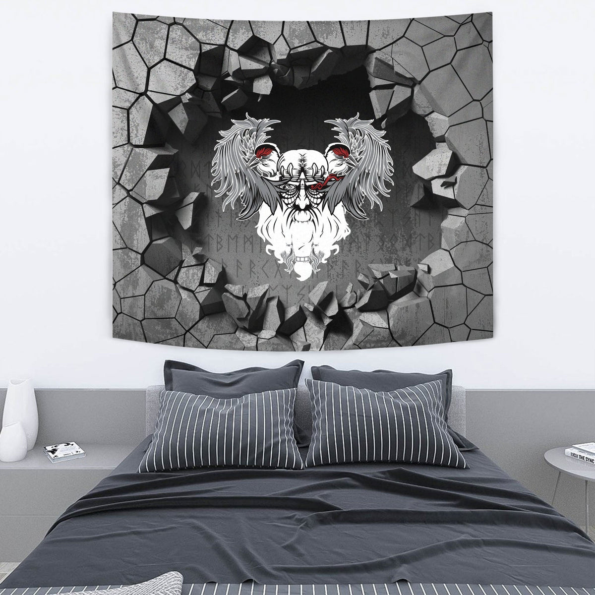 Viking Tapestry - Glory Stencil First Variant Tapestry RLT12 - Wonder Print Shop